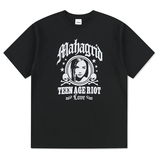 Mahagrid Two Skull Rock Tee