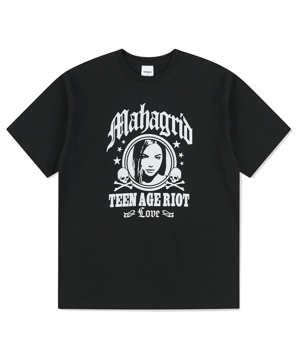 Mahagrid Two Skull Rock Tee