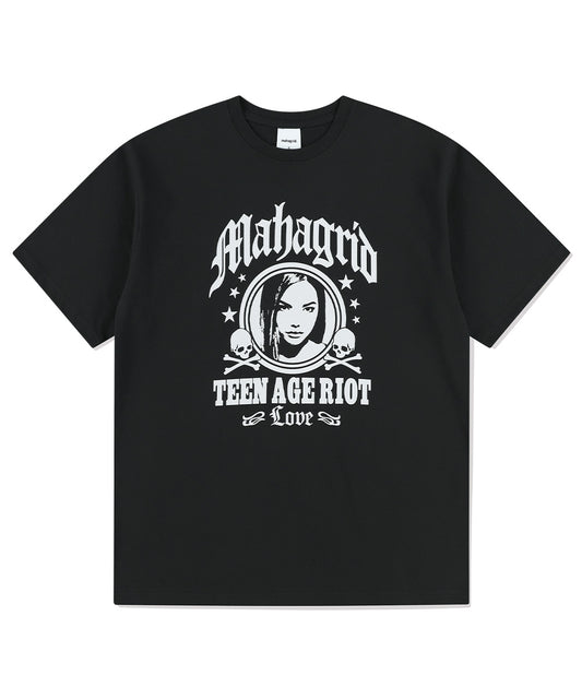 Mahagrid Two Skull Rock Tee