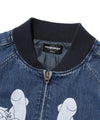 Nice Ghost Club New Heaven Denim Souvenir Jacket