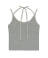 Mahagrid Lettering Sleeveless Knit