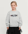 Marithé François Girbaud Kids Patchwork Sweatshirt Heather Gray