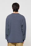 General Idea UNISEX Basic Stripe Long Sleeve Tee