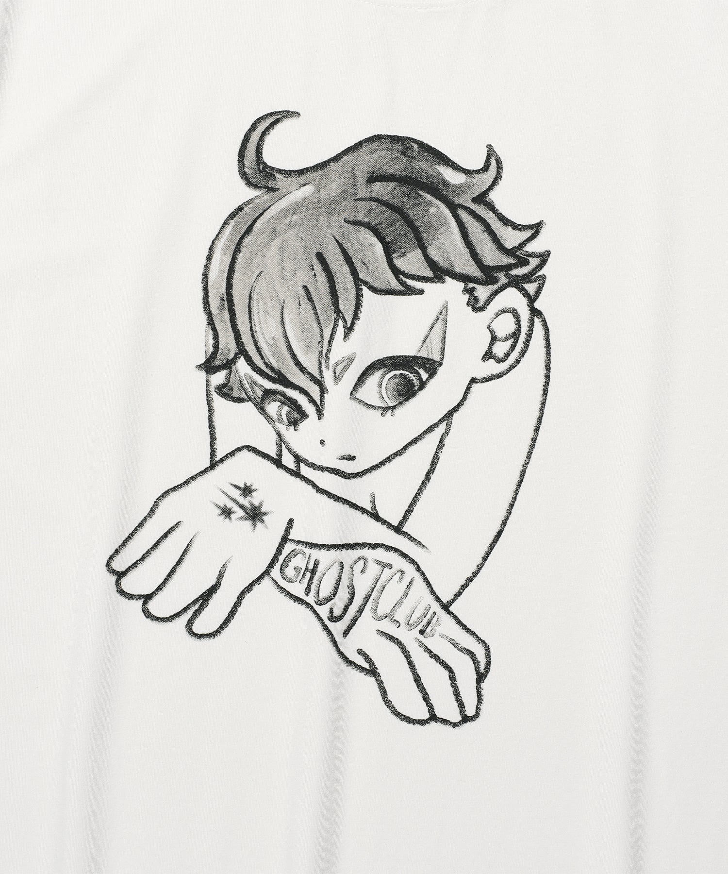 Nice Ghost Club Gatekeeper Hand Tee