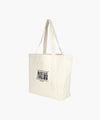Marithé François Girbaud DRAWING CLASSIC LOGO BIG ECO BAG natural