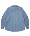 Cavish CVS WASHED DENIM SHIRT [BLUE]