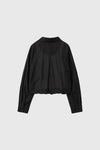 General Idea WOMAN Summer Sheer Layered Blouson Shirt
