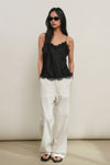General Idea WOMAN Silky Lace Camisole