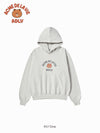 ADLV Bear Doll Hug Brown Line Friends Hoodie