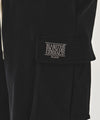 Marithé François Girbaud CLASSIC LOGO CARGO SWEAT SHORTS black