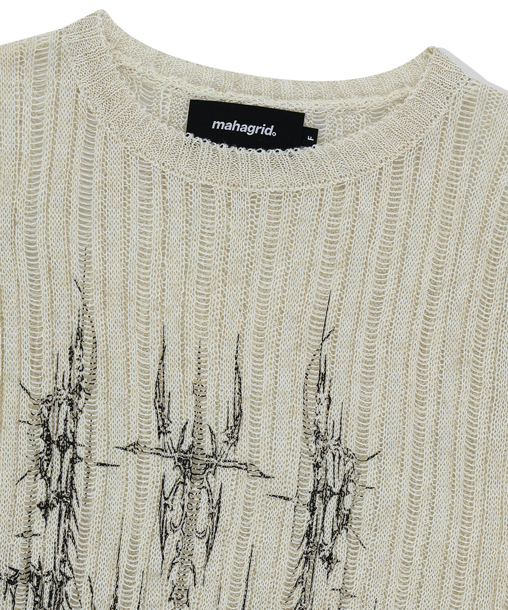 Mahagrid Tattoo Crochet Knit