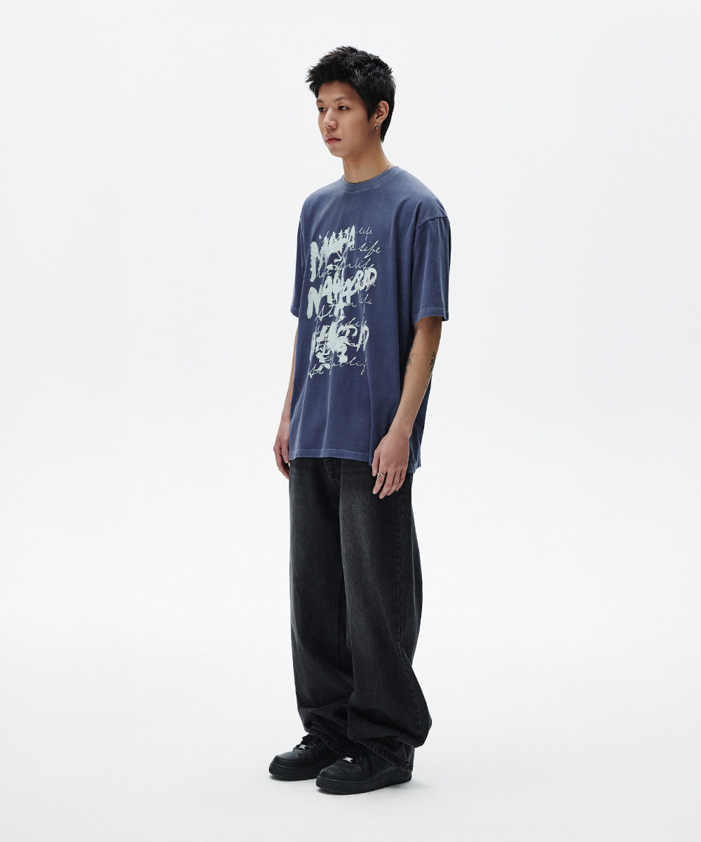 Mahagrid Writer Pigment Tee