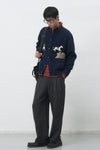 General Idea MAN Wool Classic Double Pleat Slacks