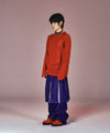 Nice Ghost Club 3 Stars Long Sleeve Knit Tee