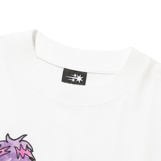 Nice Ghost Club Soul Pussy Cat Ghost Soul Girl Big Big Tee White