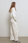 General Idea WOMAN Lace Trim Sweat Pants