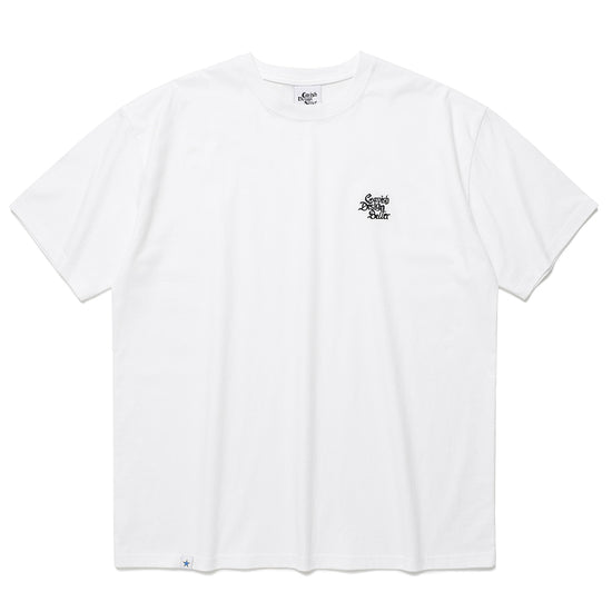 Cavish Gothic Seller Embroidered Logo Short Sleeve Tee