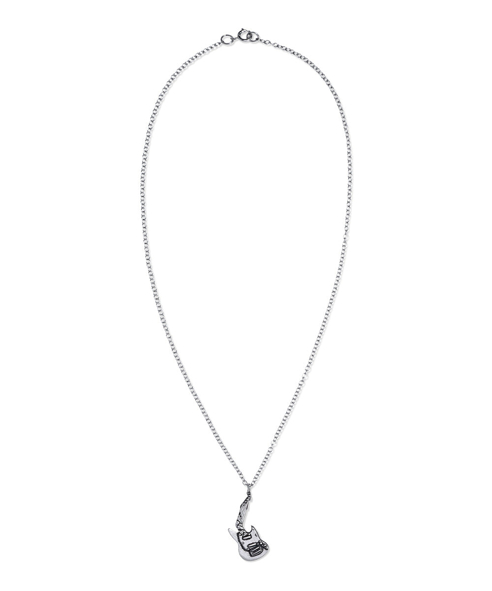 Mahagrid Broken Guitar Necklace [Silver]
