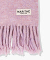 Marithé François Girbaud Fuzzy Solid Knit Muffler