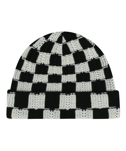 Mahagrid Checkerboard Beanie