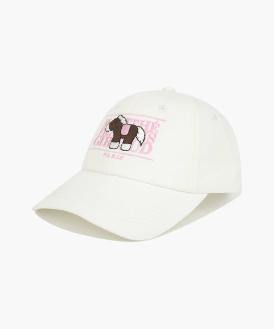 Marithé François Girbaud PONY CLASSIC LOGO COVERED CAP