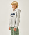 Marithé François Girbaud Kids Applique Logo Hoodie Zip-Up