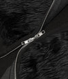 Nice Ghost Club Fur Yeti Zip-Up Hoodie [Black]