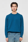 General Idea MAN Essential Minimal Crew Neck Pullover [Teal Green]