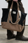 General Idea Unisex Easy Canvas Tote Shoulder Bag [Black]