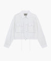 Marithé François Girbaud W CROP SHEER JACKET