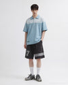 ADLV Garment Dyeing Collar Short Sleeve T-Shirt
