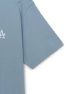 MLB Vintage Denimlike Monogram Big Lux Over Fit T-shirt
