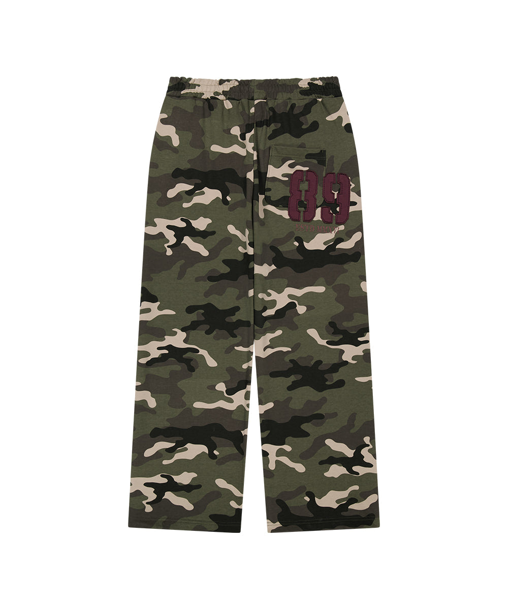 Mahagrid Camo Applique Sweatpant