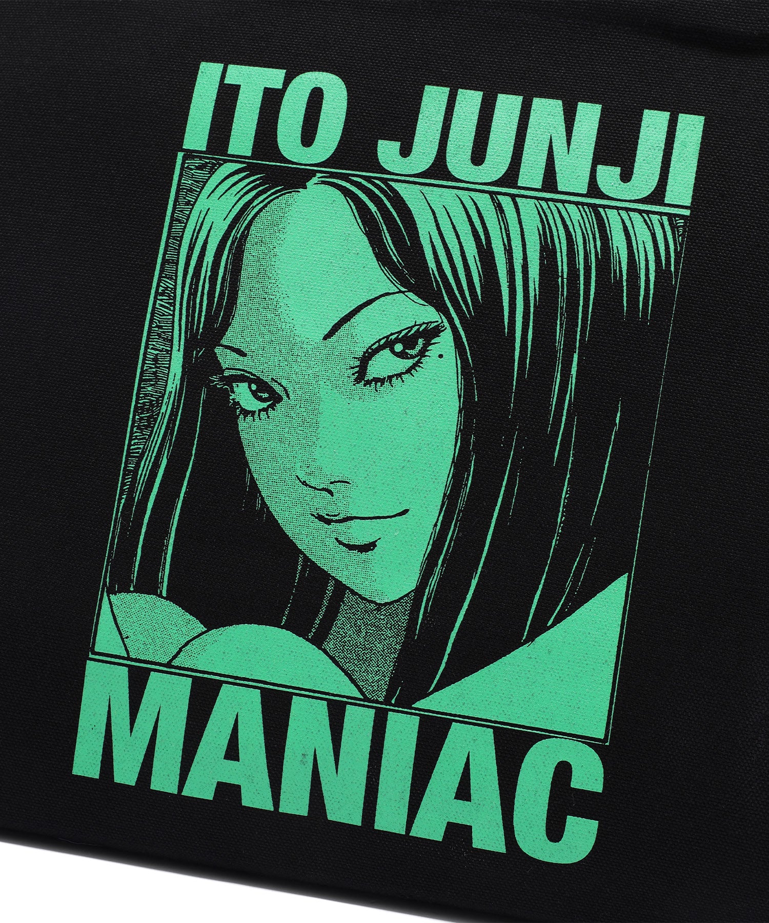 Nice Ghost Club Junji Ito Maniac Tomie Big Tote Bag [Black]