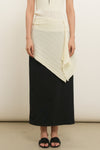 General Idea WOMAN Pleated Knit Wrap Skirt