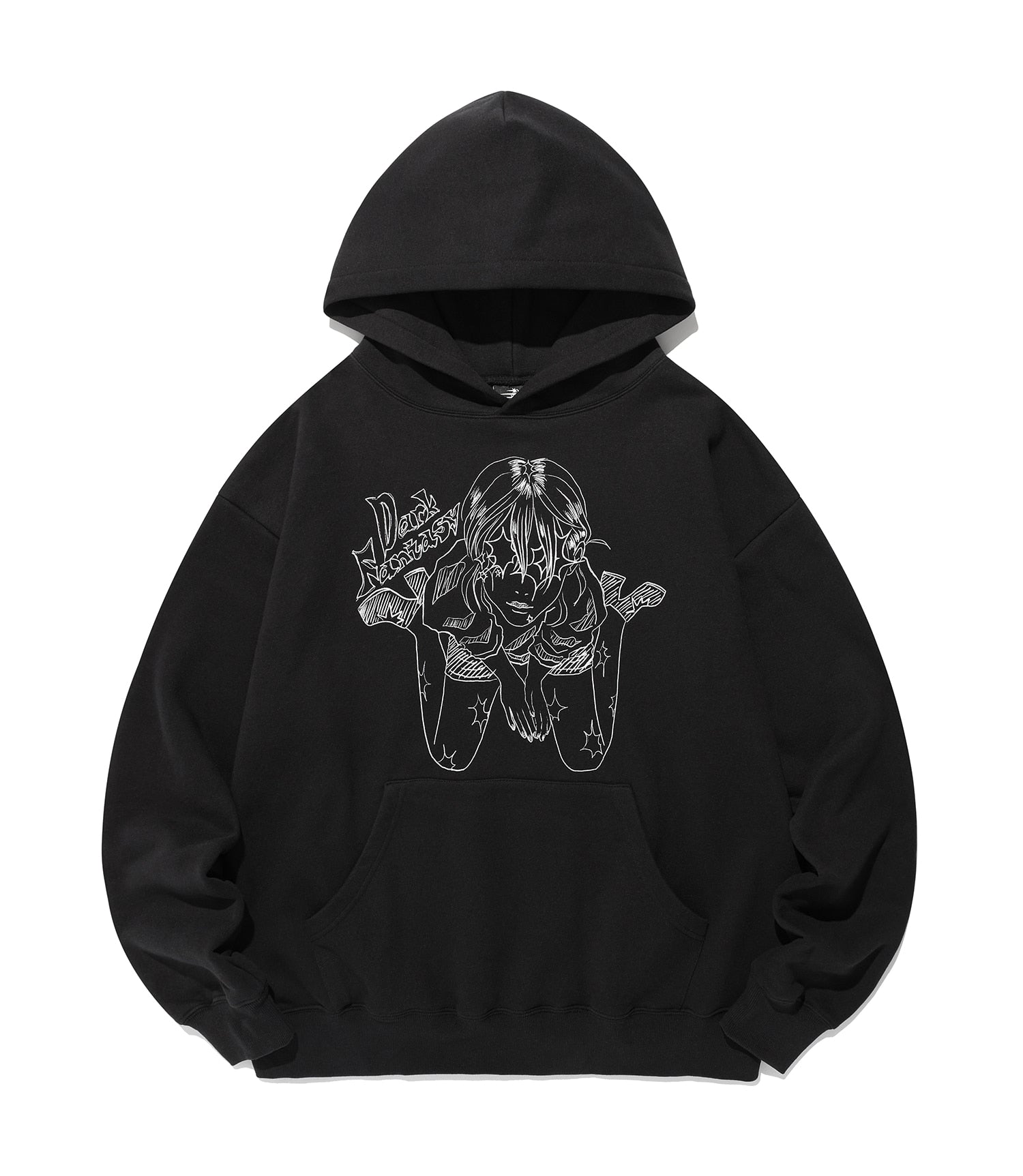 Nice Ghost Club Dark Fantasy Girl Hoodie