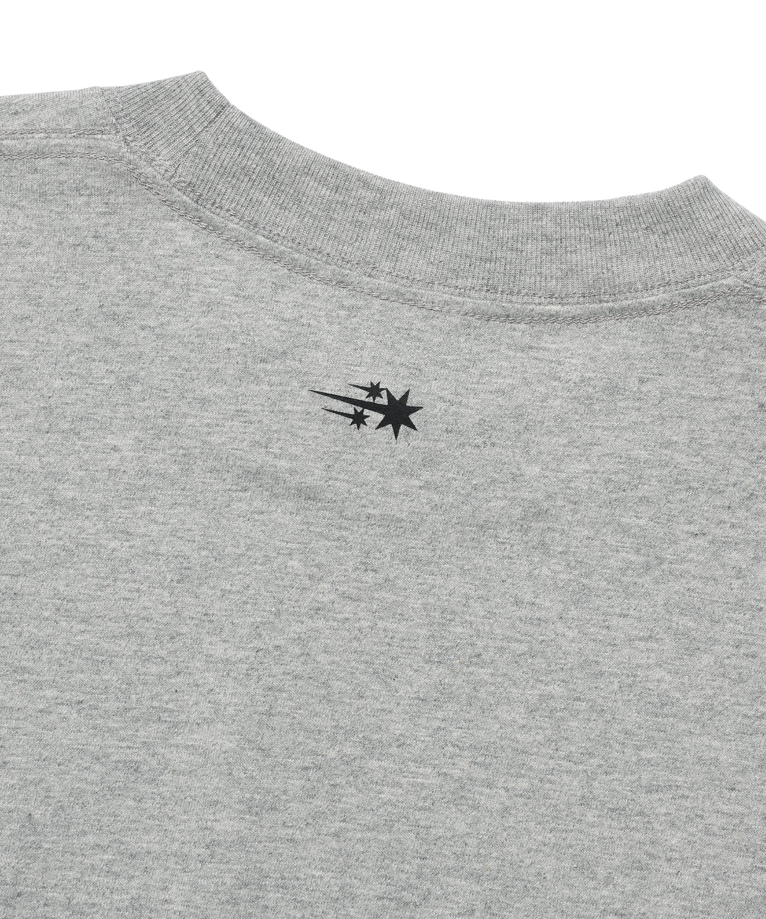 Nice Ghost Club Praying Angel Big Big Tee [Grey]