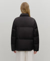 Marithé François Girbaud Classic Logo Collar Down Jacket Black