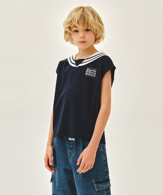 Marithé François Girbaud Kids Sailor Aerocool Tee