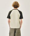 Marithé François Girbaud [REGEN] DOODLE GRAPHIC RAGLAN TEE