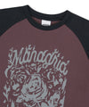 Mahagrid Rose Raglan Tee