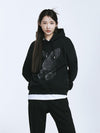 ADLV FUZZY RABBIT HOODIE