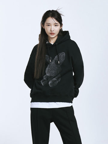 ADLV FUZZY RABBIT HOODIE