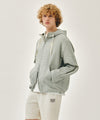 Marithé François Girbaud Classic Logo Hooded Pattern Jacket