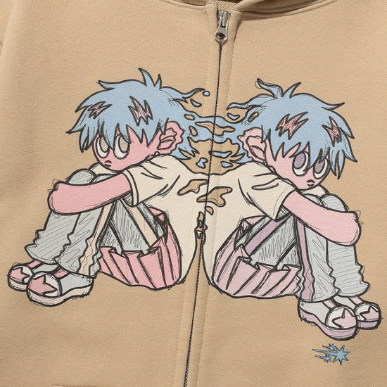 Nice Ghost Club NGC Boy Hoodie Zip Up