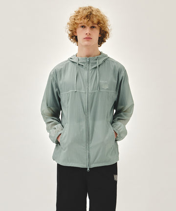 Marithé François Girbaud HOODED PACKABLE NYLON JACKET