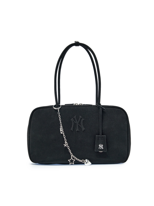 MLB Heart Star Point Ring Chain Keyring
