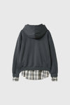 General Idea Unisex Shirt Layered Hoodie Zip-Up