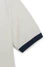 MLB Women's Basic Open Collar Slim Fit Polo T-Shirts