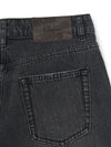 MLB Women's Basic Small Logo Cargo Denim Wrap Skirt